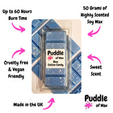 Blue Cotton Candy Wax Melts
